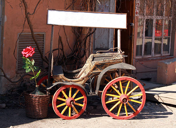 Old carrito. - foto de stock