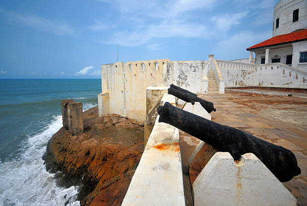 istock Ghana, Cape Coast castle, cannons 490133225