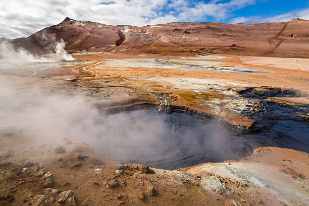 istock Namafjal llandscape in Iceland 490133644