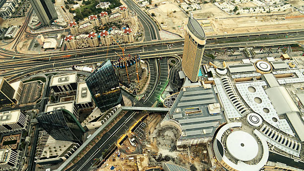 istock Downtown of Dubai (United Arab Emirates) in the morning 490135677