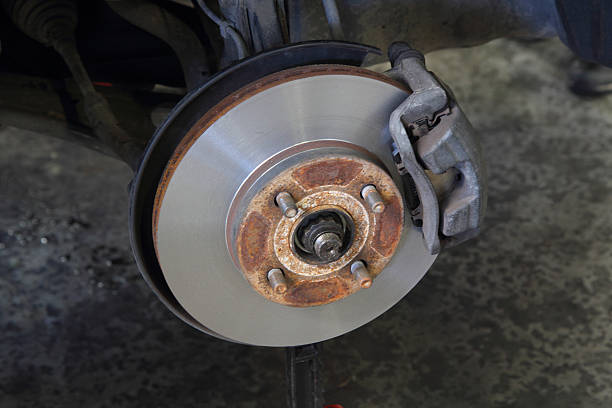 istock disc brake of the car 490138982