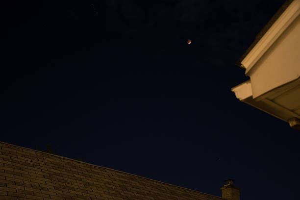 istock Lunar eclipse Blood moon and supermoon in September 2015 490139544