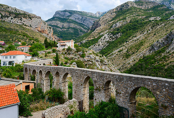 istock Aqueduct in the Old Bar, Montenegro 490176114