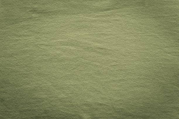 istock texture cotton fabric of green gray color 490178652
