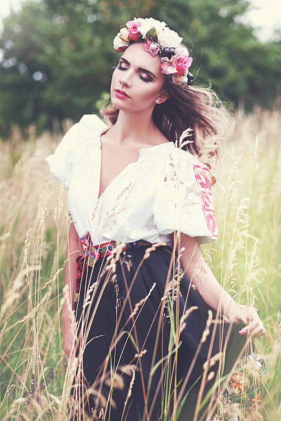 istock model in slovakian national costume 490179300