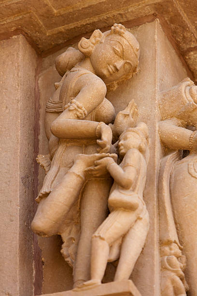 istock Sculptures of Khajuraho 490179880