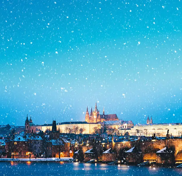 Photo of Snowing In Prague