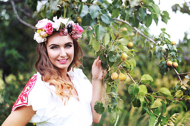 istock model in slovakian national costume 490180188
