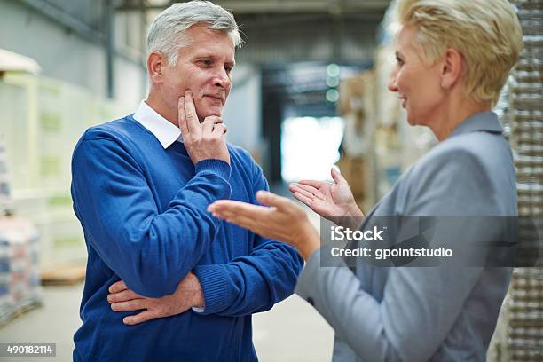 Planning The Next Steps In Our Company Stock Photo - Download Image Now - Gesturing, 2015, Adult