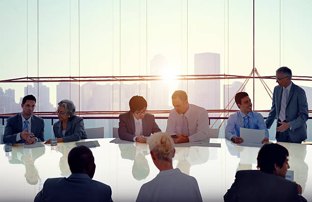istock Business People Meeting Cityscape Team Concept 490184612