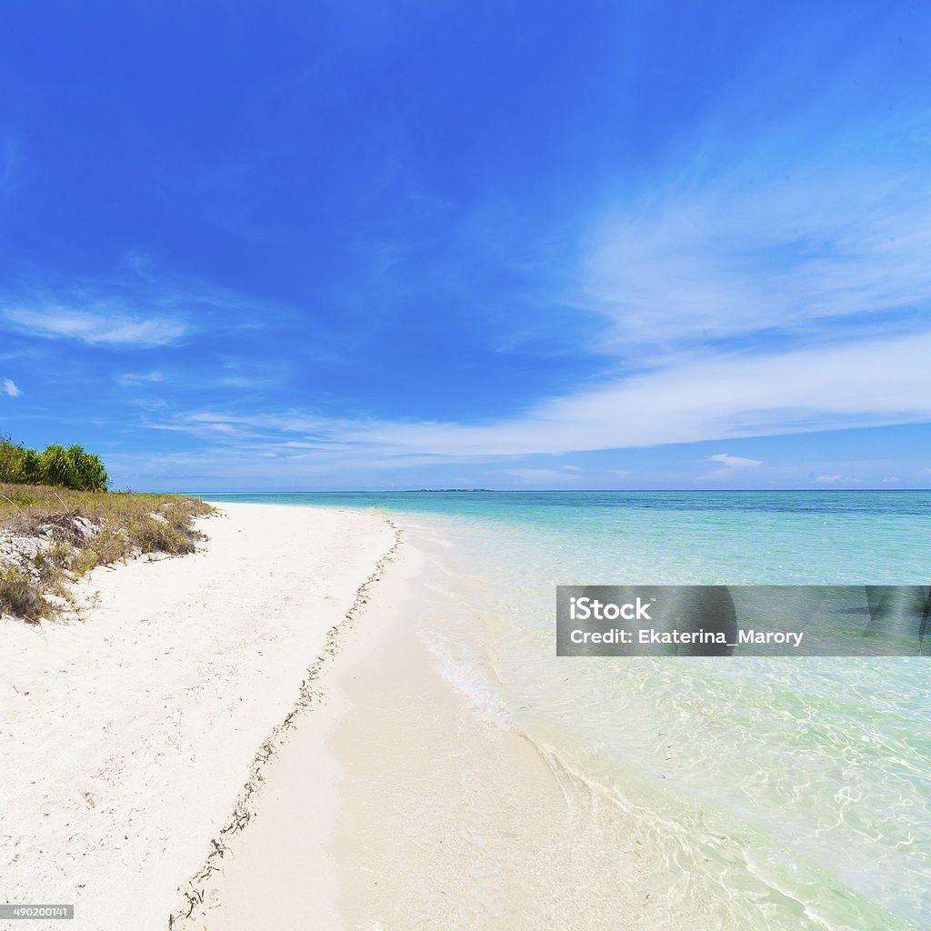 day tropical sea beautiful turquoise sea on the Philippine island Backgrounds Stock Photo