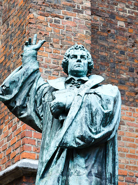 istock Statue of Martin Luther in Hannover, Germany 490203421