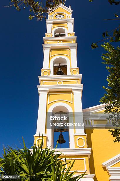 Spanish Church Mexico Stock Photo - Download Image Now - Mexico, Synagogue, Architecture