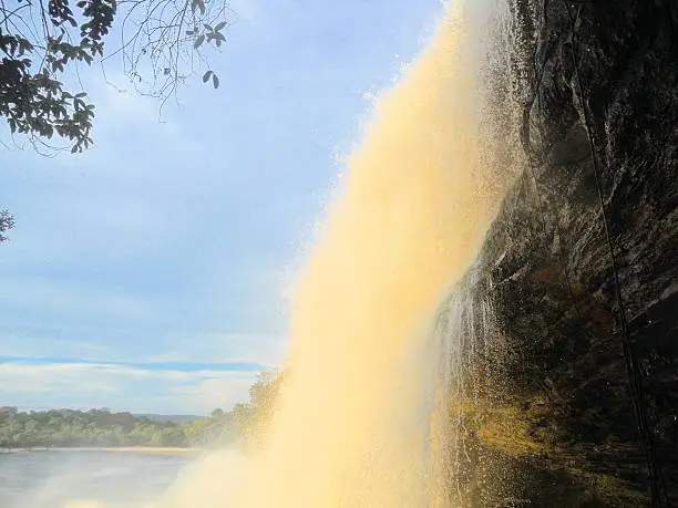 waterfalls in Canaima national park - Venezuela, South America