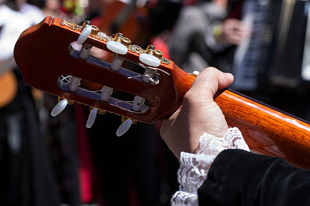 istock Spanish Guitar and Hand Musician 490203697