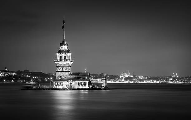 The Maiden's Tower stock photo