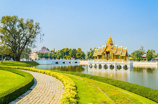 istock Architecture Bang pa in palace thailand 490207133