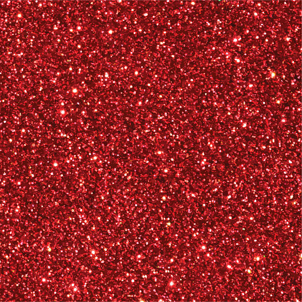 red glitter seamless texture. - glitter stock illustrations