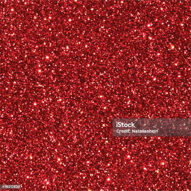 Red Glitter Seamless Texture Stok Vektör Sanatı & Glitter‘nin Daha Fazla Görseli - Glitter, Kırmızı, Arka planlar