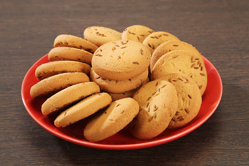 Salty Cumin Cookies or Indian Jeera Cookies
