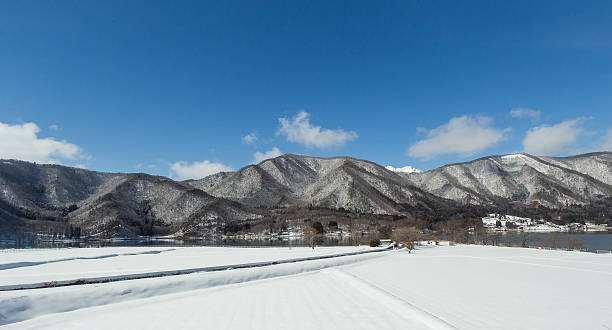 istock Snow country in central Japan. 490217410