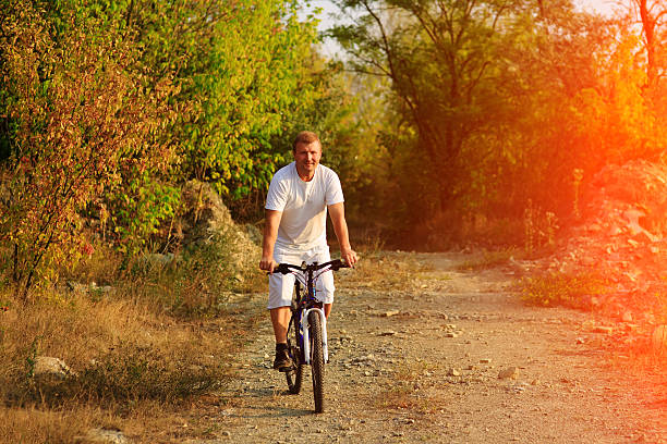 istock Mountain Bike cyclist riding outdoor 490218096