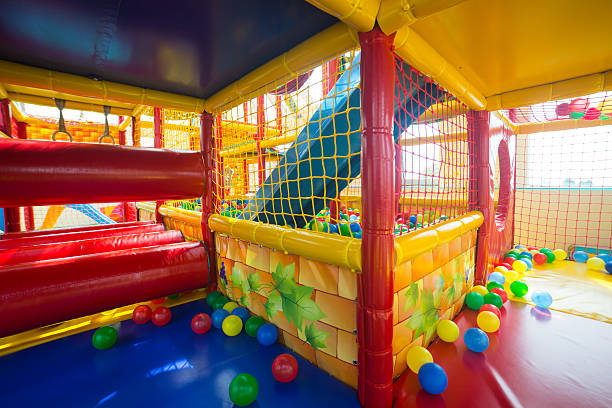 istock Indoor playground for children 490223624