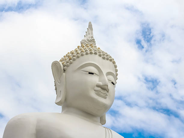 istock finger White buddha statue in thailand temple 490239600
