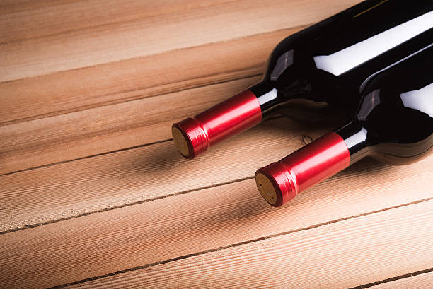 istock Two bottles of wine 490240488