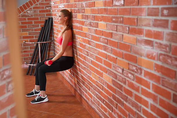 istock Healthy Woman Working Out With Dumbbells 490240690