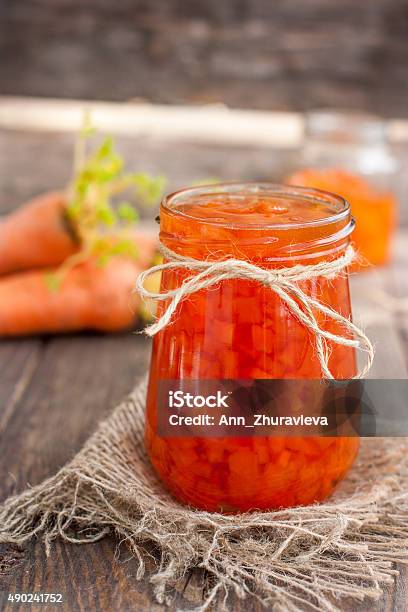 Jam Of Carrots Stock Photo - Download Image Now - 2015, Assistance, Autumn