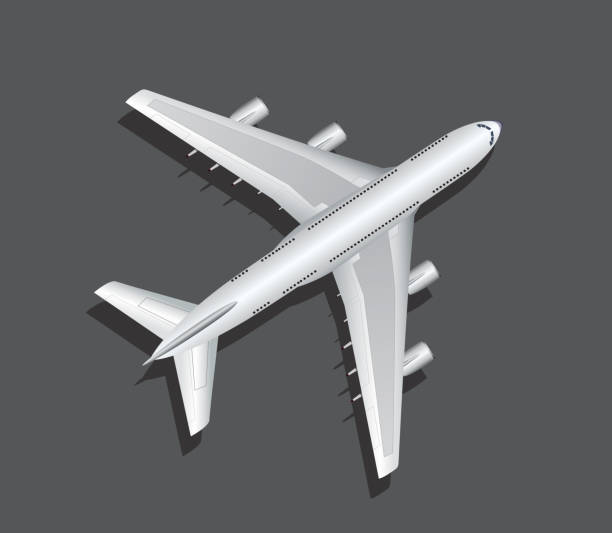 飛行機のトップ - jet engine illustrations点のイラスト素材／クリップアート素材／マンガ素材／アイコン素材