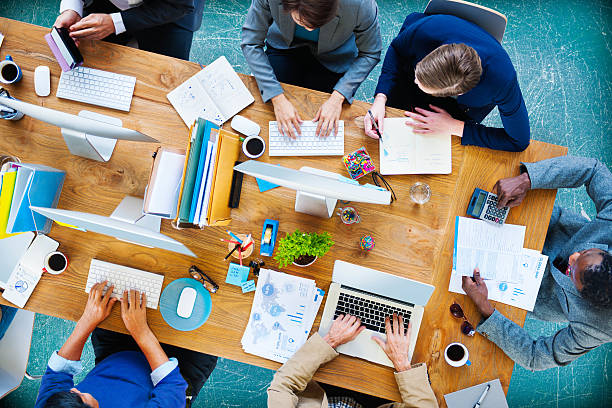 istock Business People Working Office Corporate Team Concept 490246838