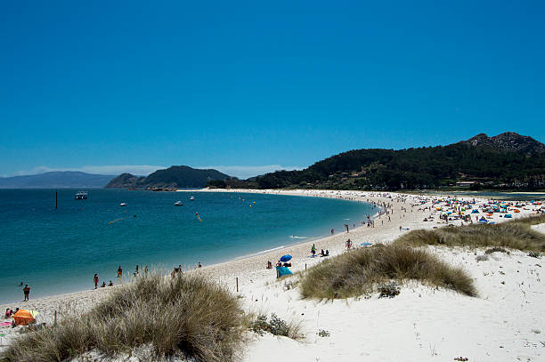 istock Beach of the cies islands 490247552