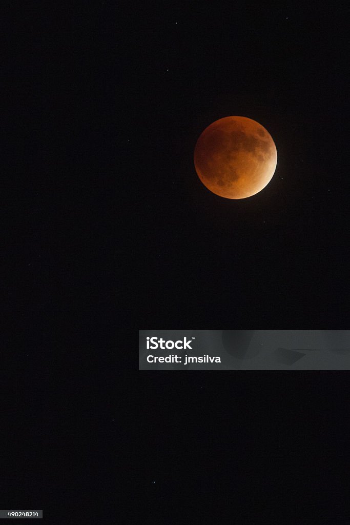 Blood Moon Blood Moon, Total Lunar Eclipse, Miramar, Florida, USA, September 27th. 2015 2015 Stock Photo