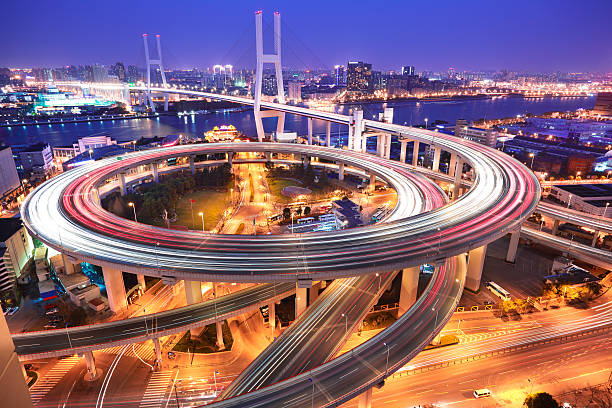 istock Shanghai Huangpu River on the bird's eye view 490260555