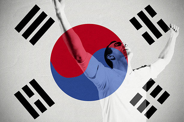 istock Excited football fan cheering 490263373