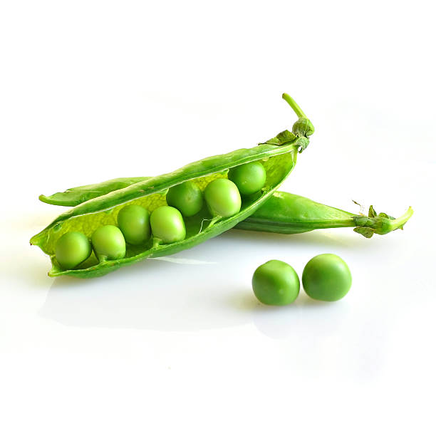 istock Close-up of fresh green pea 490264793