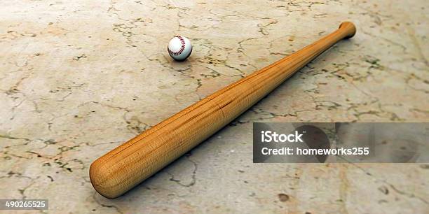 Baseball Bat Stock Photo - Download Image Now - 1st Base, Activity, Base - Sports Equipment