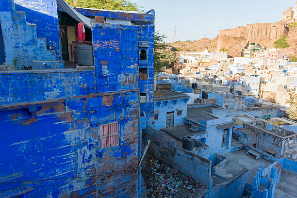 istock Blue City Buildings 490265911