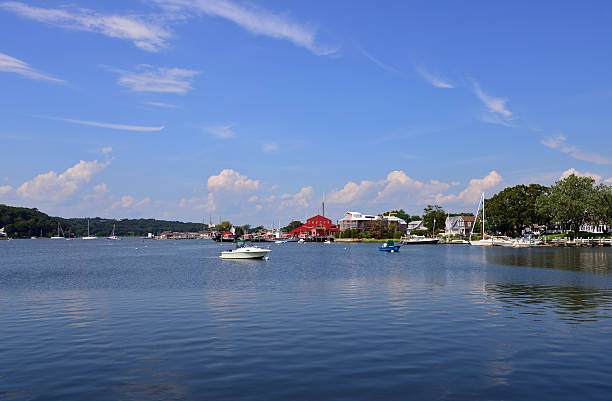 istock Mystic river, CT, USA 490267323