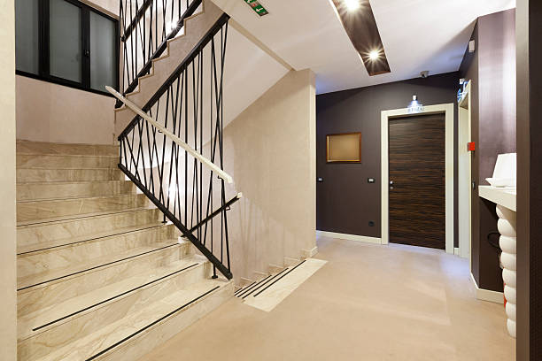 istock Stairway in a hotel 490267801
