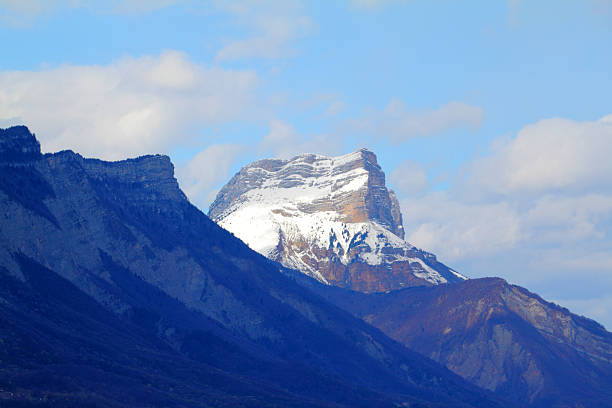 istock Tooth of Crolles with snow 490273908