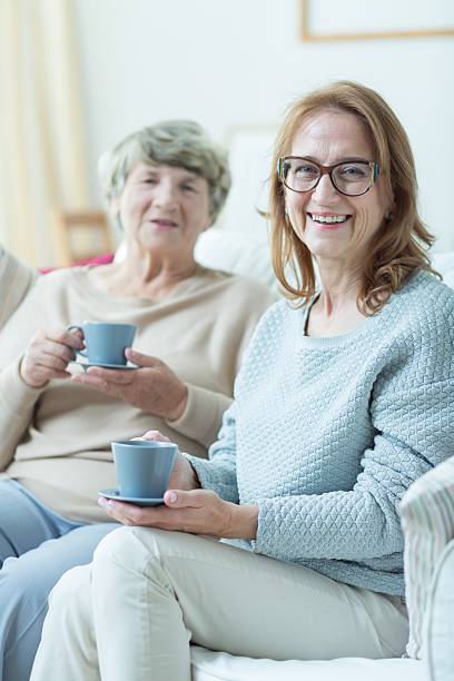 istock Smiling mature friends 490277282
