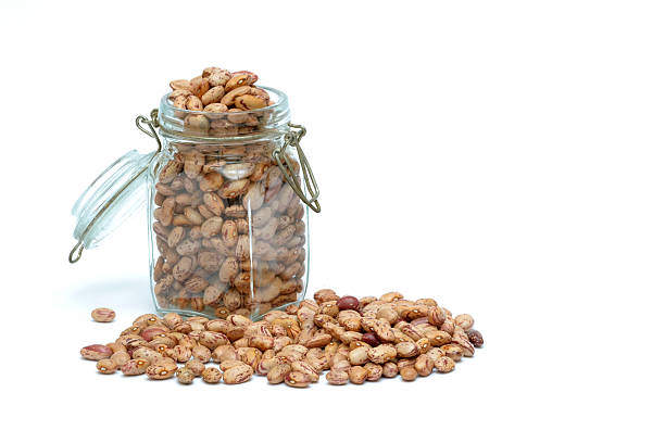 istock brown beans in a glass jar 490277926