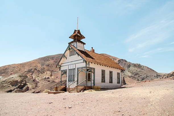 istock Abandoned Desert Church 490281078