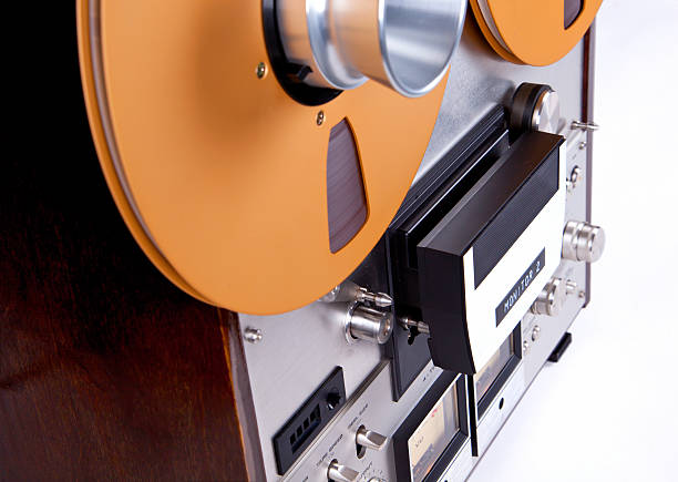 istock Analog Stereo Open Reel Tape Deck Recorder Player 490284526