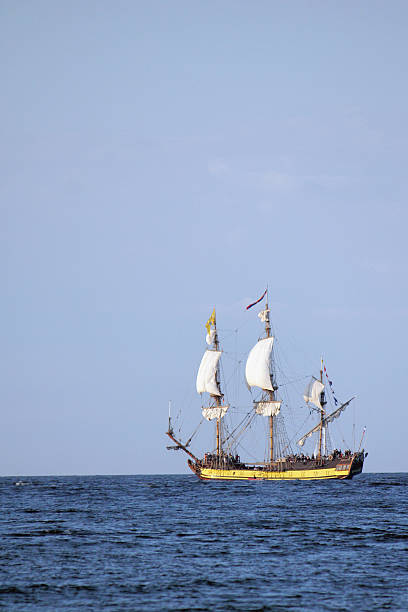 istock sailing ships (worldwide parade of sailing ships in Warnemunde - 490286974