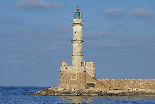 istock The lighthouse of Chania in Crete, Greece 490302524