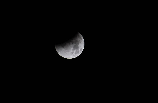 eclipse Lunar - foto de acervo